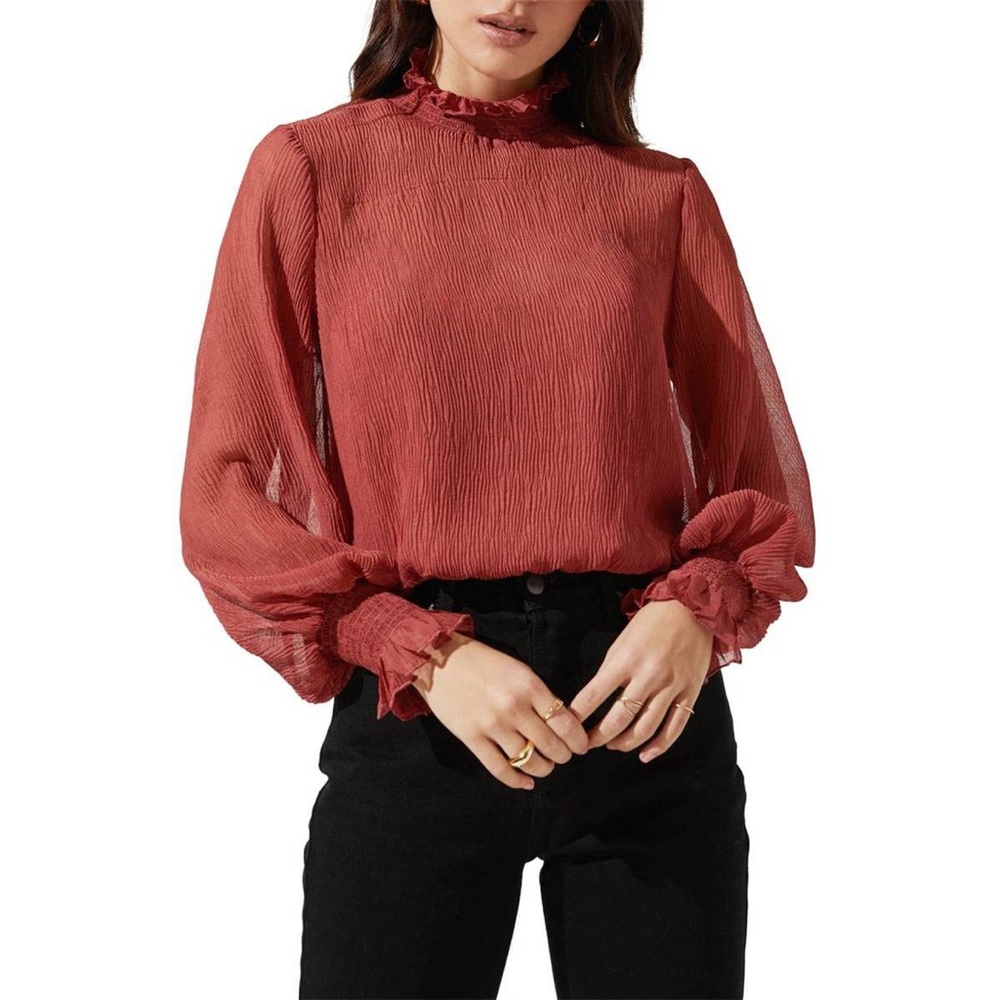 Astr Rust Blouse